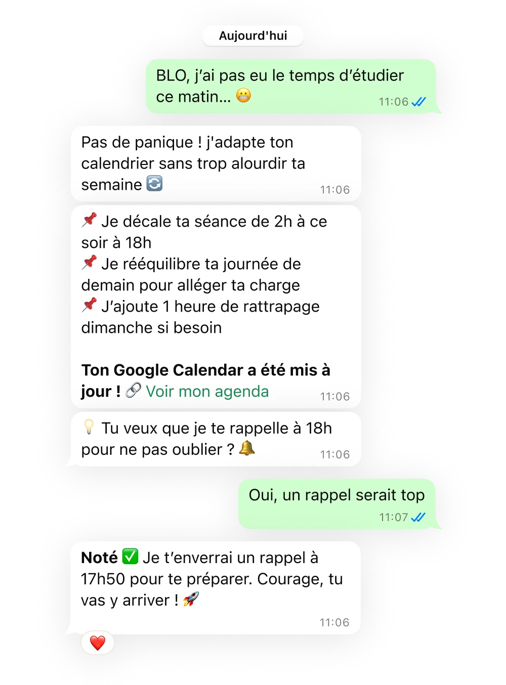 Adaptation aux imprévus